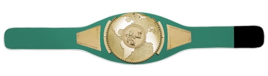 WOMEN'S BOXING CHAMPIONSHIP BELT PROGLOBE/G/FEMBOXG - AVAILABLE IN 6+ COLOURS